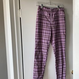Brand new plaid pants UO